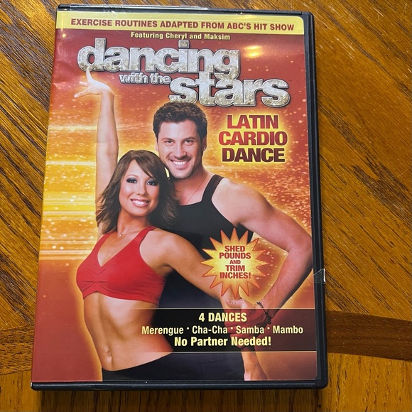 Dancing With The Stars - Latin Cardio Dance (DVD, 2008) Merengue, Cha-cha, Samba - Picture 1 of 3